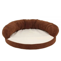 Orthopedic Supportive Sleeper Bolster Dog Bed