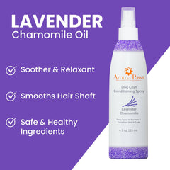 4.5 Oz. Dog Coat Spray Lavender Chamomile