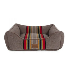 Pendleton Vintage Camp Umber Kuddler Berber Dog Bed