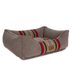 Pendleton Vintage Camp Umber Kuddler Berber Dog Bed