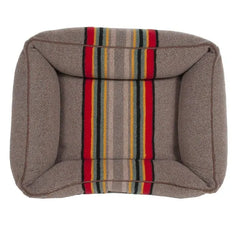 Pendleton Vintage Camp Umber Kuddler Berber Dog Bed