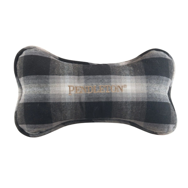 Pendleton Plaid Bone Dog Toy