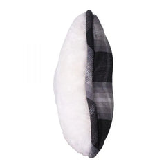 Pendleton Charcoal Ombre Plaid Pet Throw + Bone Toy Gift Set