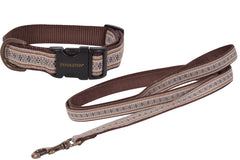 Enhance your pup's style with the Pendleton Westerley "The Big LeBARKski" Durable Dog Leash and Collar, inspired by classic patterns. Made in USA.