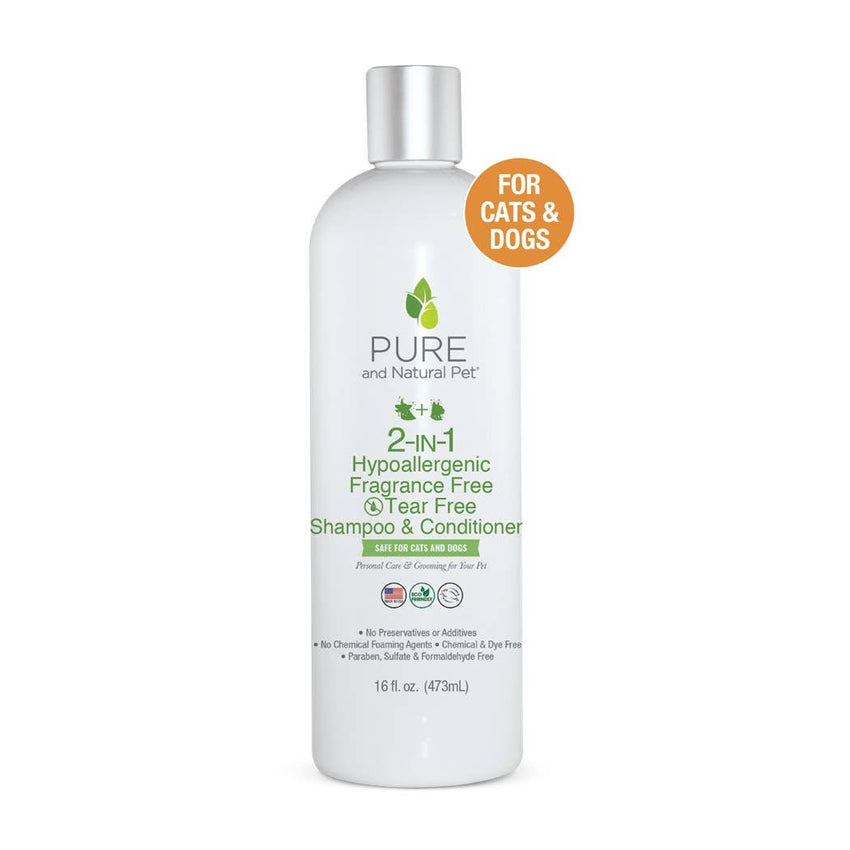 2-in-1 Hypoallergenic Fragrance+Tear Free Shampoo/Conditionr