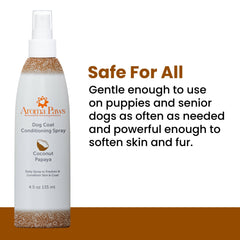 4.5 Oz. Dog Coat Spray Coconut Papaya