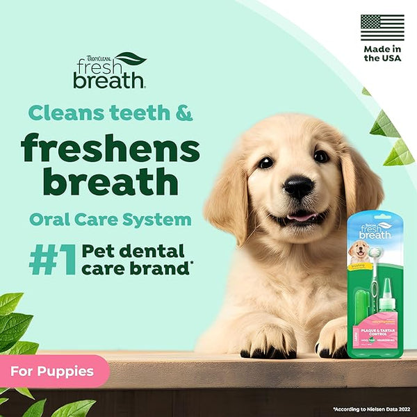 TROPICLEAN FreshBreath Oral Care Kit - M/L