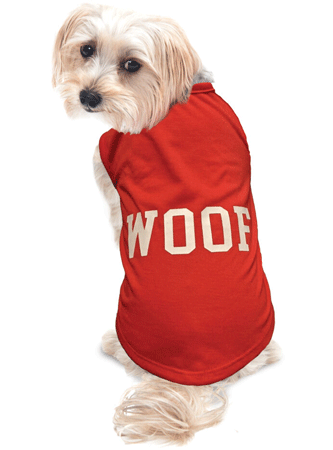 COSMO Woof Tee Shirt Red S