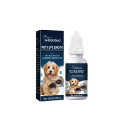 "Clearer Eyes, Happier Pets: Eye Care Drops for Dogs and Kittens - Effectively Removes Tear Stains, Relieves Itching, and Provides Deep Cleaning. Say Goodbye to Fatigue with Our Specialized Liquid Pet Eye Care Solution."