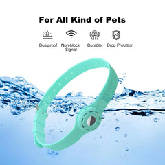 "Introducing the New Silicone Anti-Lost Pet Cat Collar designed specifically for the Apple Airtag Protective Tracker."