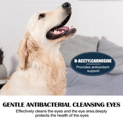 "Clearer Eyes, Happier Pets: Eye Care Drops for Dogs and Kittens - Effectively Removes Tear Stains, Relieves Itching, and Provides Deep Cleaning. Say Goodbye to Fatigue with Our Specialized Liquid Pet Eye Care Solution."