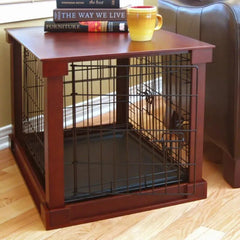 "Introducing the Dog Cage with Cover, a comfortable and secure space for your furry companion. This small-sized dog cage provides a cozy retreat for your pet while ensuring durability and convenience."