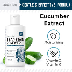 Tear Stain Remover for Dogs & Cats| Chew + Heal