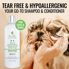 2-in-1 Hypoallergenic Fragrance+Tear Free Shampoo/Conditionr