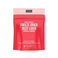 The Only Freeze Dried Beef Liver Dogs Need