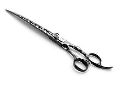 "Sculpted Excellence: Dirty Dog Black Curved Shear – Elevate Your Pet Grooming with Precision and Distinctive Style."