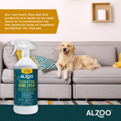 ALZOO Plant-Based Fly & Tick Horse Spray, 32oz