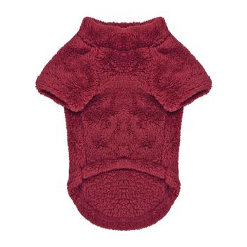 Soft Plush Pullover - Burgundy