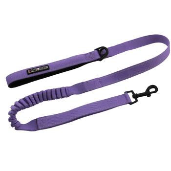 "Soft Pull Traffic Dog Leash - Paisley Purple"