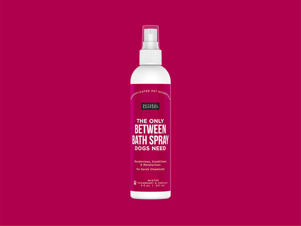 The Only Between Bath Spray Dogs Need - Cranberry & Vanilla